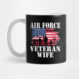 Air Force Veteran Wife Mug